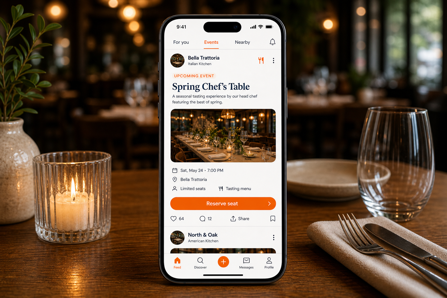 Eat&Meet events and dining moments preview